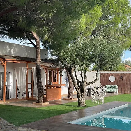 La Marciana - Piscina Pista Tenis Futbol Y Baloncesto Privado - Bungalow Externo Independiente Chiclana de la Frontera Extérieur photo